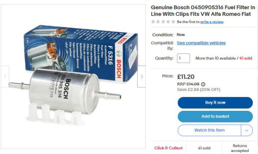 Fuel filter