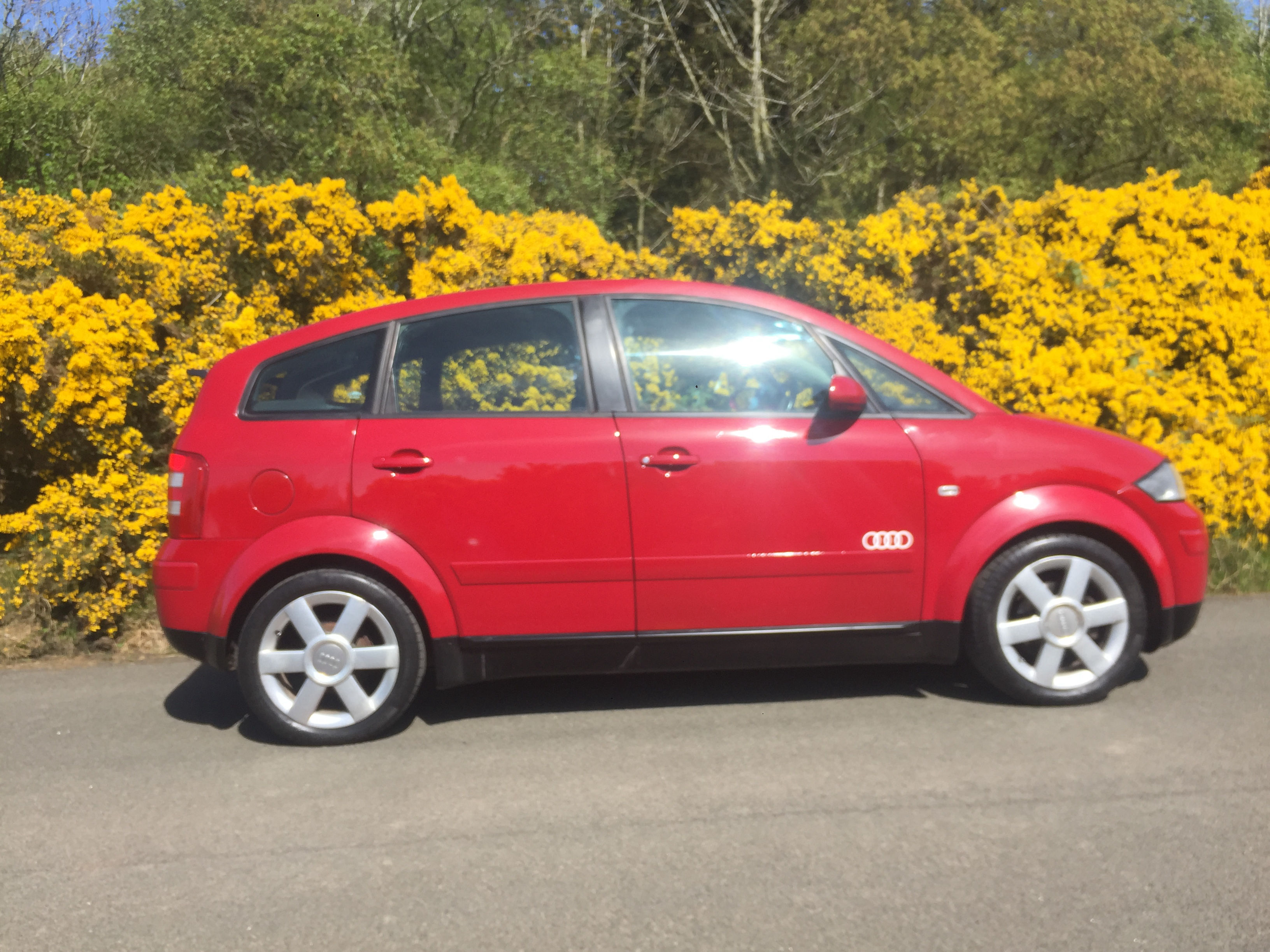 Audi A2 paint