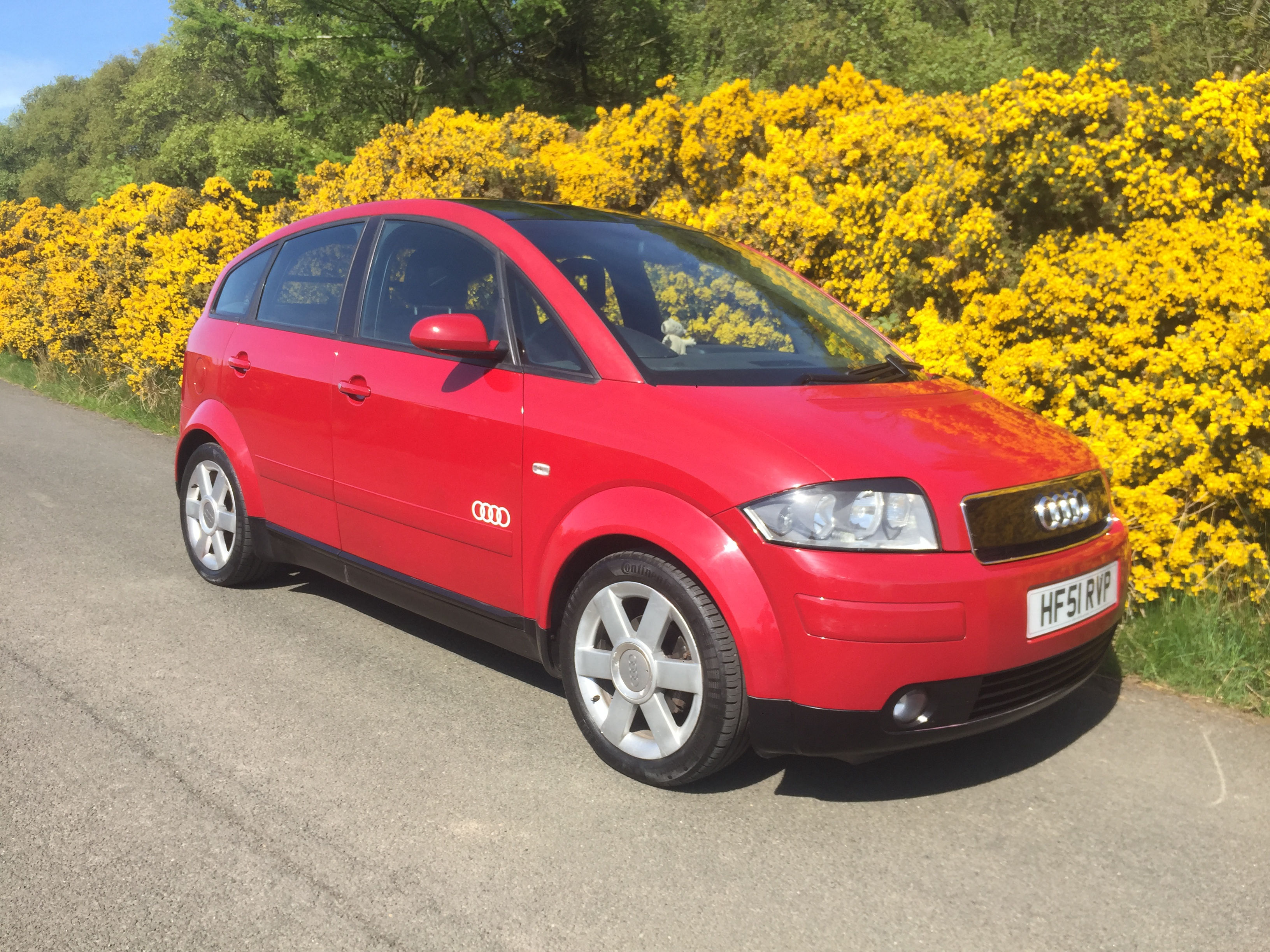 Audi A2 paint