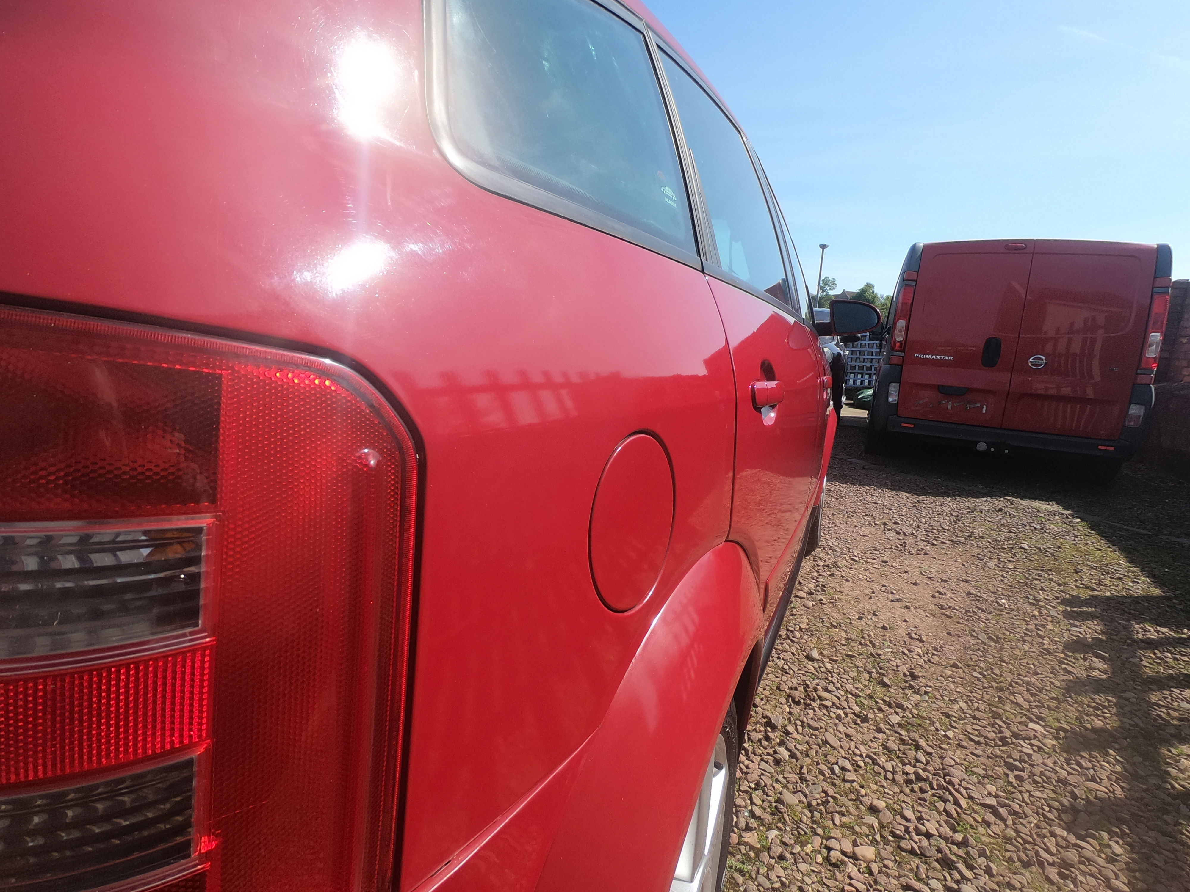 Audi A2 paint
